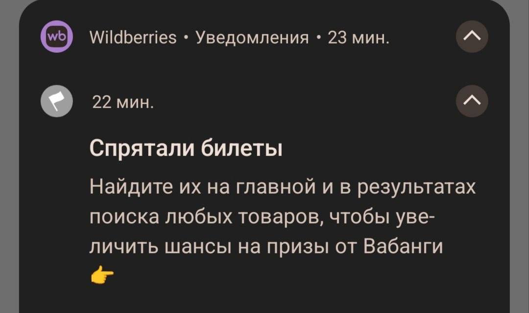 WB прячет билеты в поисковой выдаче