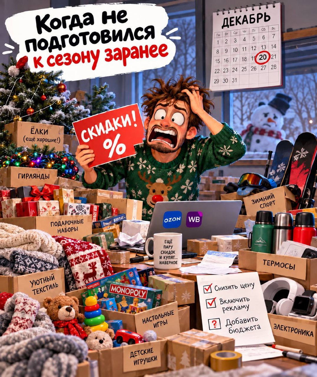 Сезон WB и Ozon: готовь сани летом, а карточки — в сентябре
