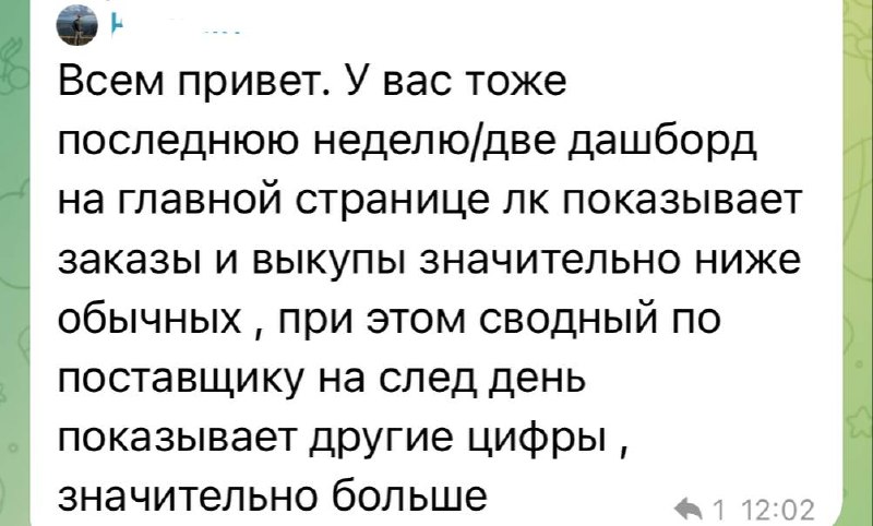 Технический сбой на WB: некорректно отображаются выкупы и заказы