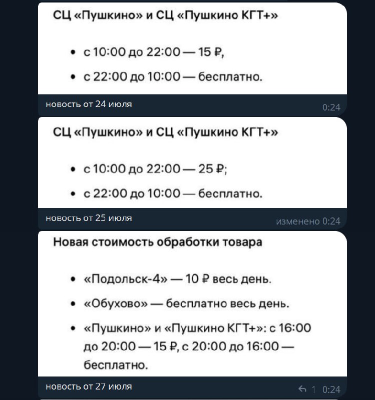 С 29 июля почти все СЦ WB бесплатно обрабатывают FBS, но есть исключения с платными окнами